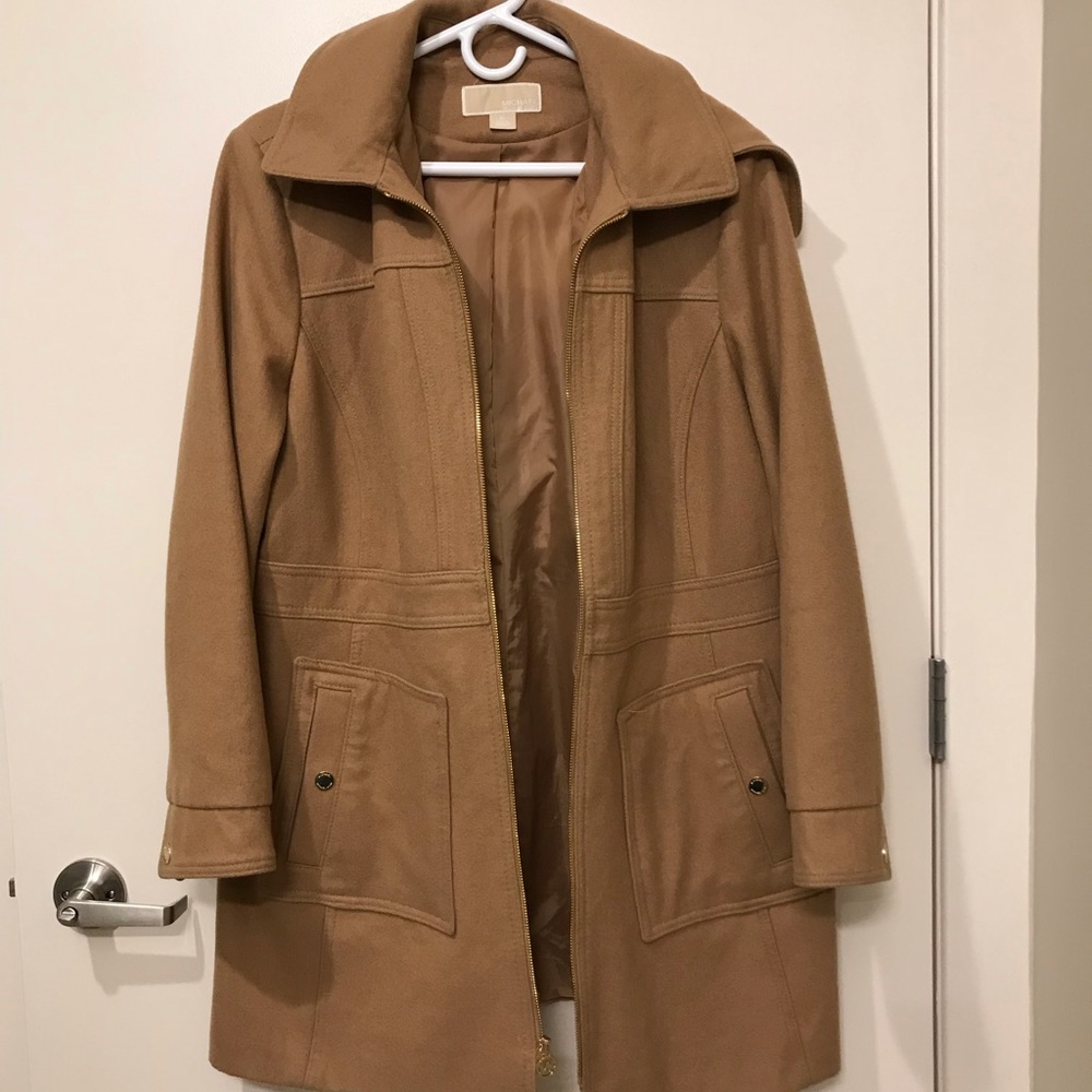 Michael Kors - camel colored winter jacket XL